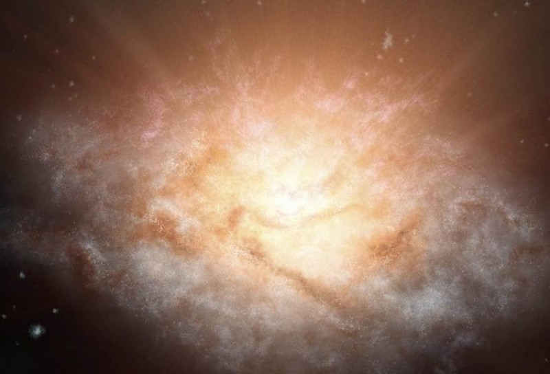 Самая яркая галактика WISE J224607.55