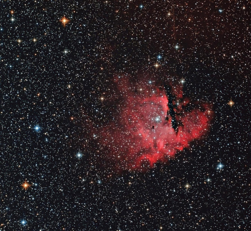 Туманность NGC 281 Пэкмен