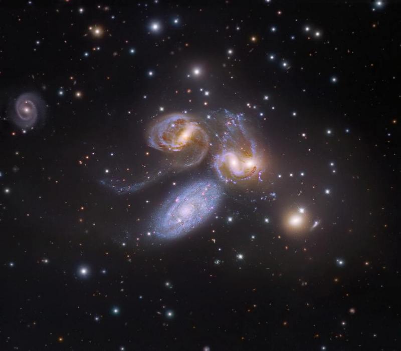 Квинтет Стефана - группа из пяти галактик в созвездии Пегас.