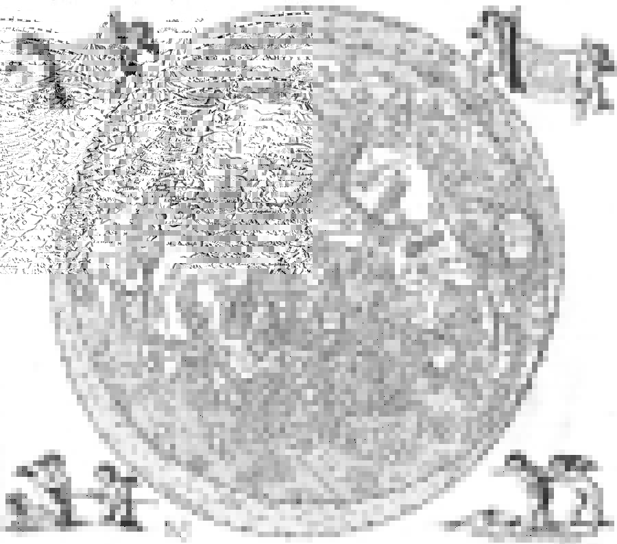 Карта Луны Яна Гевелия.