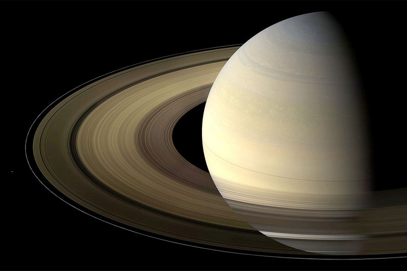 Откуда взялись кольца у Сатурна